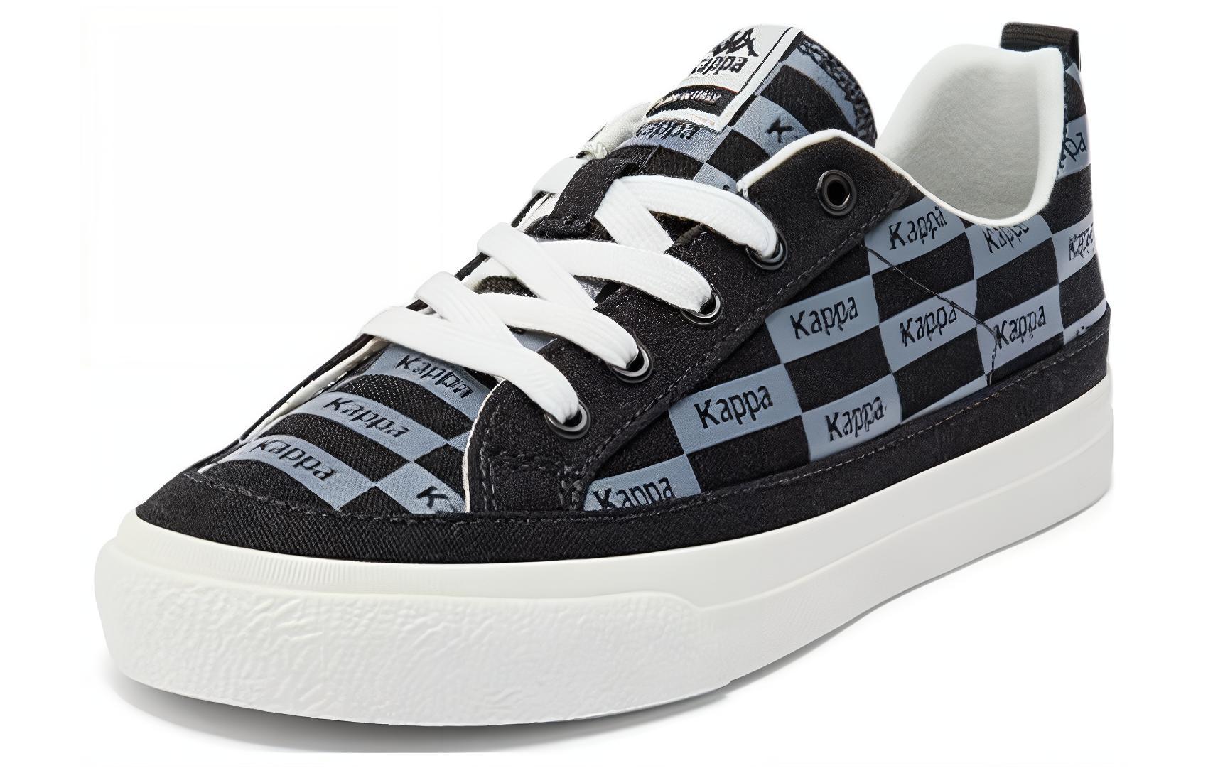 Order Kappa卡帕 休閒棋盤格布鞋 男女款 黑色