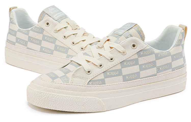 Kappa Canvas Sneaker 'Checkered Egret White' 圖 3
