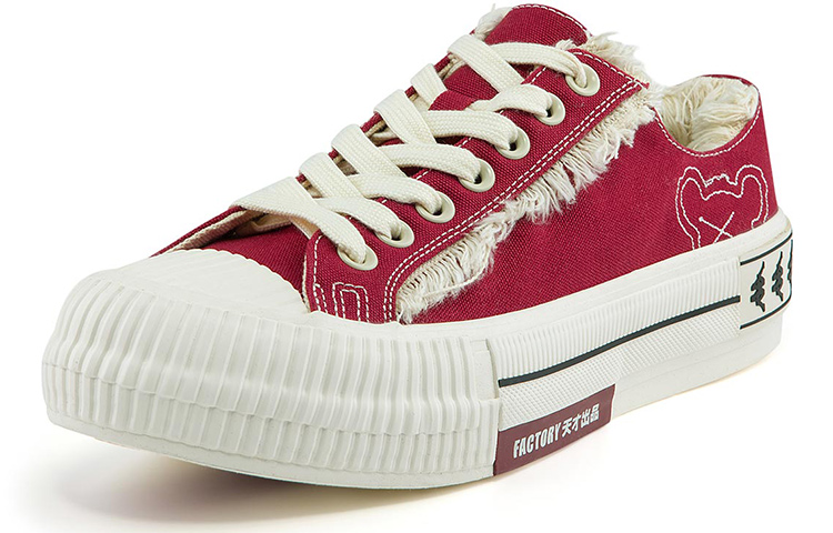 Order Kappa 串標 休閒帆布鞋 男女同款 紅色