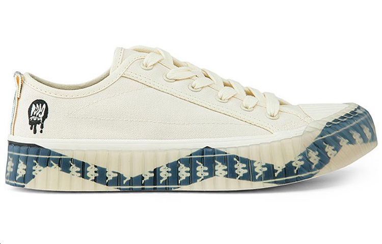 Kappa Canvas Sneakers 'Beige Blue' 圖 2
