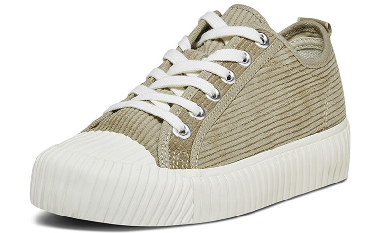 Kappa Canvas Velour Sneakers 'Light Brown' 圖 2