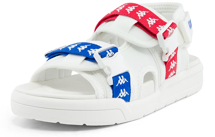 Kappa Casual Beach Sandal 'White Blue Red' 圖 2