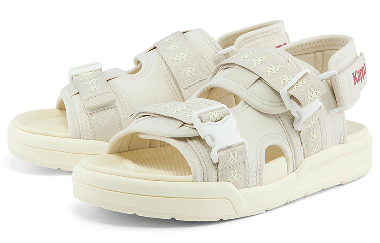 Kappa Casual Beach Sandals 'Beige' 圖 5