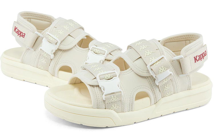 Kappa Casual Beach Sandals 'Beige' 圖 6