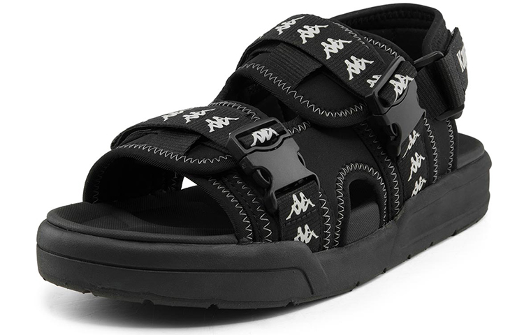 Kappa Casual Beach Sandals 'Black' 圖 2
