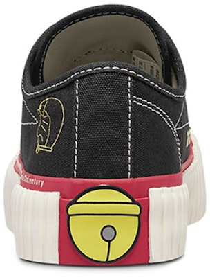 Kappa Casual Canvas 'Black Red' K09Y5VS81-990 Shop Kappa Casual Canvas 'Black Red' K09Y5VS81-990