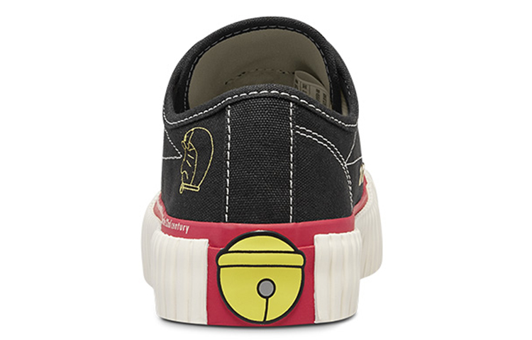 Shop Kappa Casual Canvas 'Black Red' K09Y5VS81-990