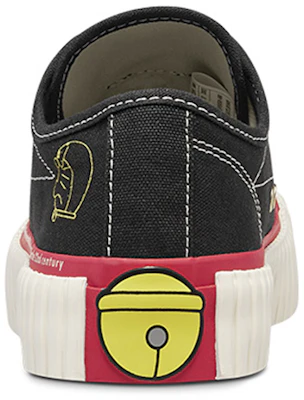 Kappa Casual Canvas 'Black Red' K09Y5VS81-990 Shop Kappa Casual Canvas 'Black Red' K09Y5VS81-990