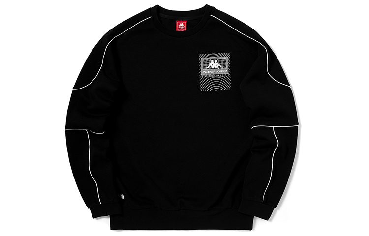 Kappa Casual Crewneck Long-Sleeve Knit Pullover Sweatshirt K0A52WT01F