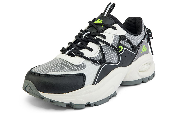 Order Kappaカジュアル ダッドスニーカー 黒 (Kappa kajuaru daddo sunīkā kuro) K0CX5MC33-990