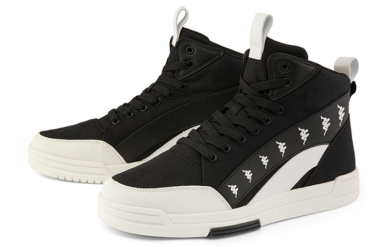 Kappa Casual Fashion Sneakers 'Black White' 圖 3