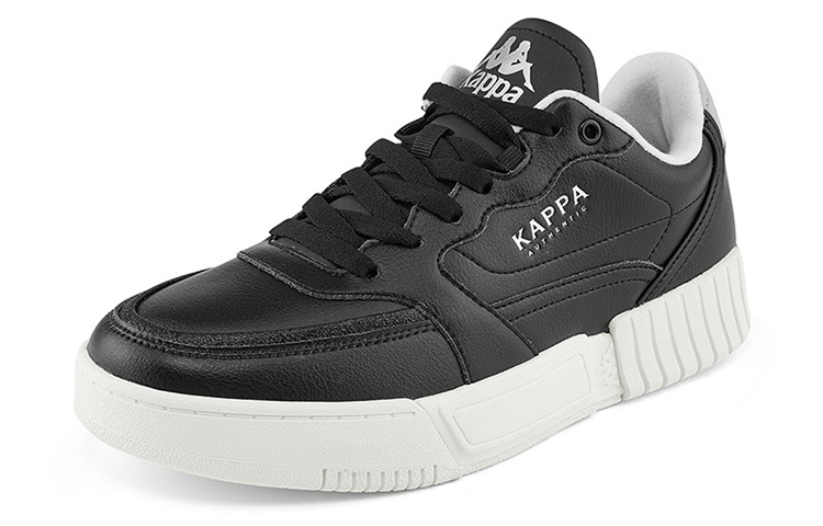 Kappa Casual Leather Low-Top 'Black' 圖 2