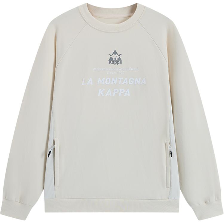 Kappa Casual Loose Knit Pullover Long-Sleeve Sweatshirt KPCGCWT01