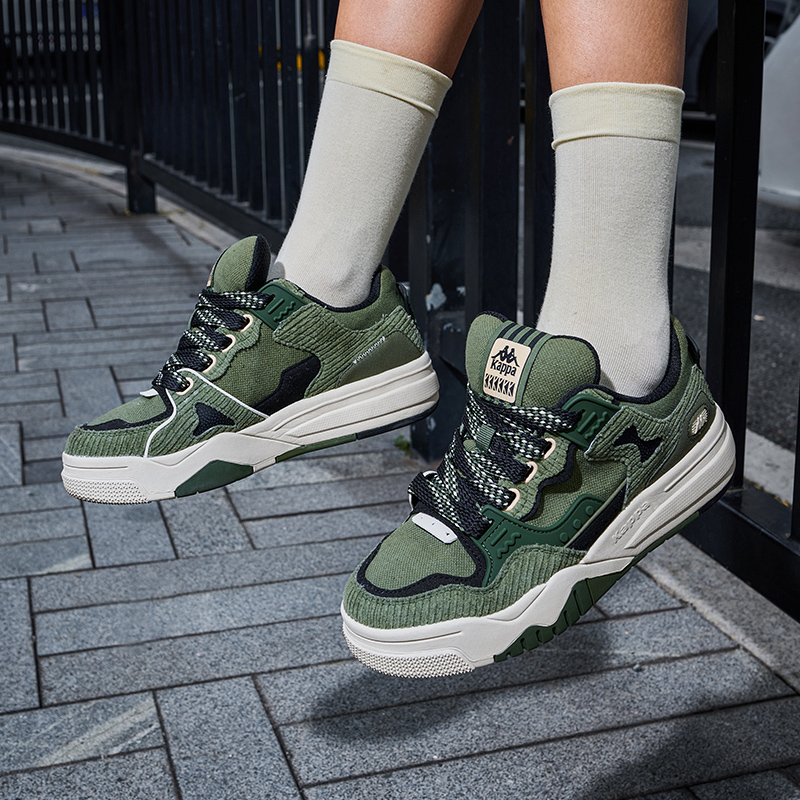 Sizing Kappa Casual Low-Top 'Green Black' K0DZ5CC16-3994