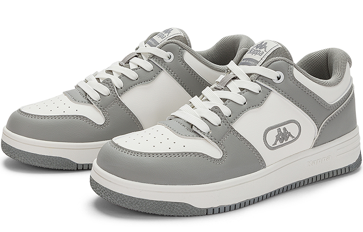 Kappa Casual Low-Top 'Grey White' 圖 3