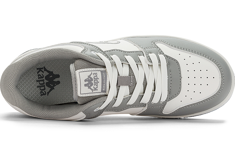 Kappa Casual Low-Top 'Grey White' 圖 6