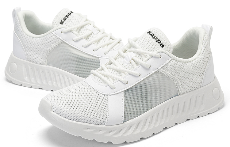 Shop Kappa Kasut Lari Low-Top 'Jasmine White' Kasual K0CX5MQ05-030