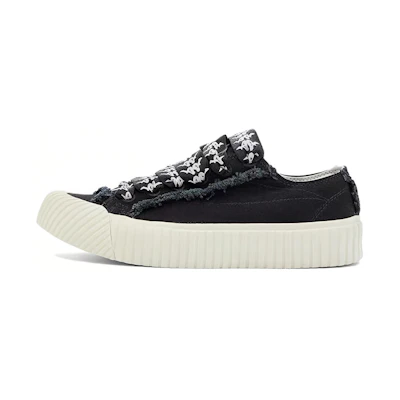Kappa Casual Low-Top Skate Shoes 'Black'