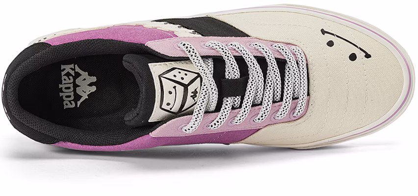 Kappa Casual Low-Top Skate Shoes 'White Purple Black' K0CY5CS06D-0106 Details for Kappa Casual Low-Top Skate Shoes 'White Purple Black' K0CY5CS06D-0106