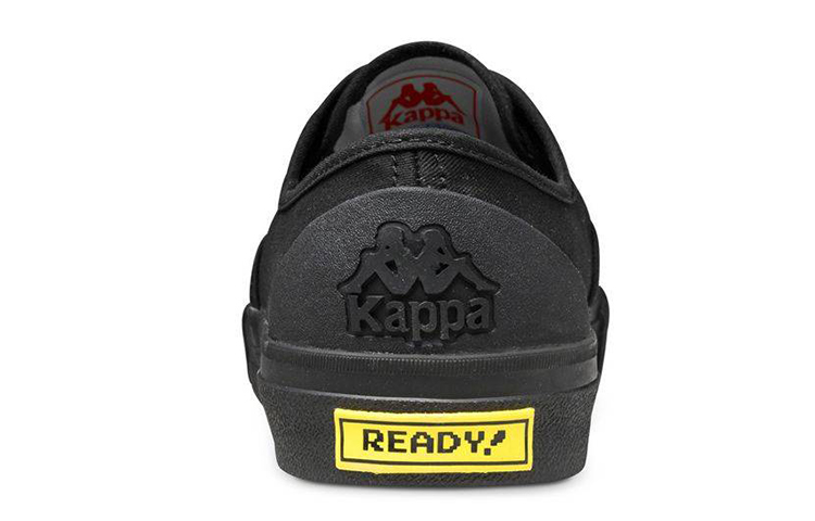 Kappa Casual Low-Top Sneaker 'Black' 圖 3