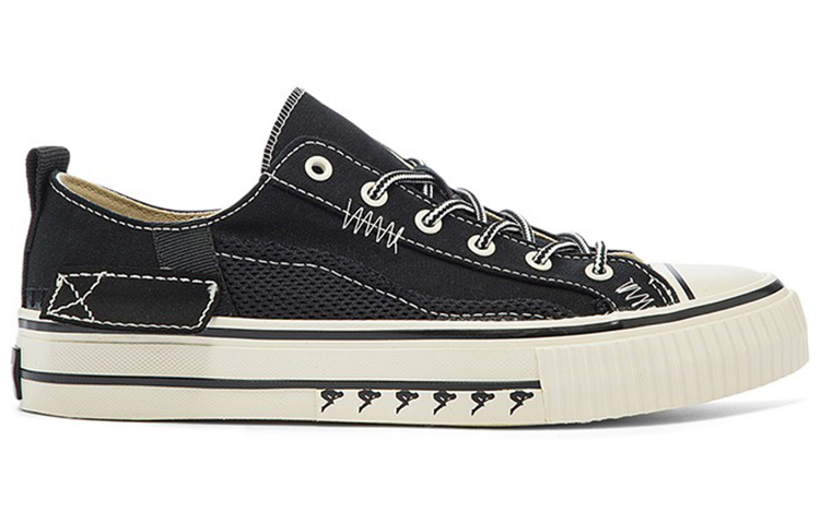 Kappa Casual Low-Top Sneaker 'Black' 圖 2