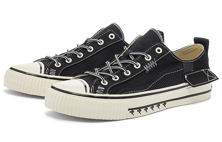 Kappa Casual Low-Top Sneaker 'Black' 圖 3