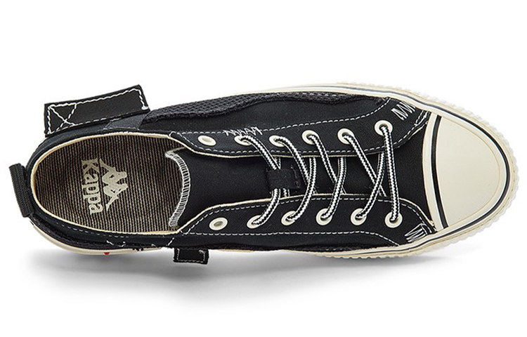 Kappa Casual Low-Top Sneaker 'Black' 圖 4