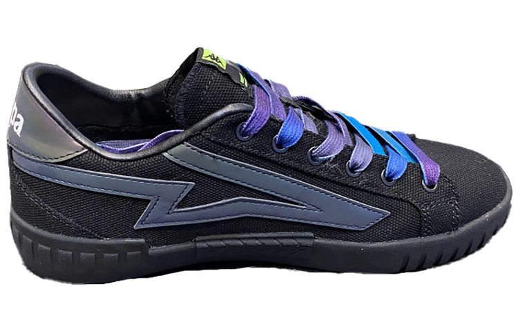 Kappa Casual Low-Top Sneakers 'Black Logo Tape' 圖 2