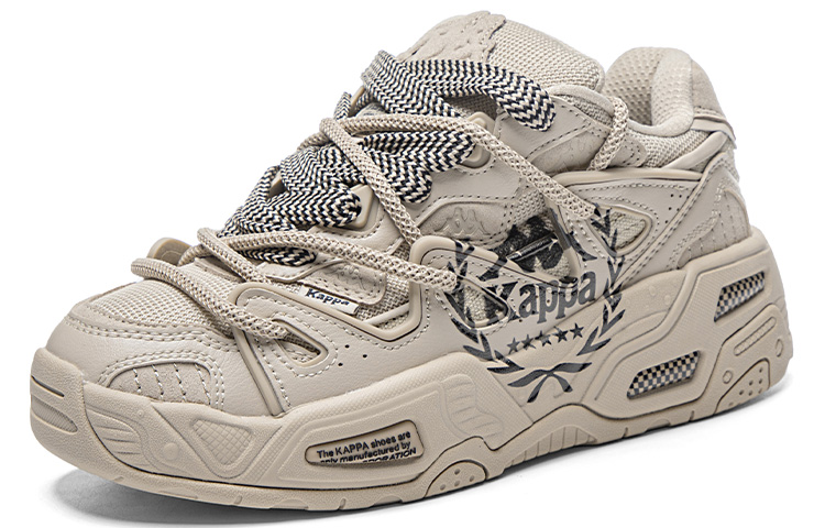 Lookbook Kappa 休闲低帮鞋 '牛津棕黑' K0DZ5CS21-648