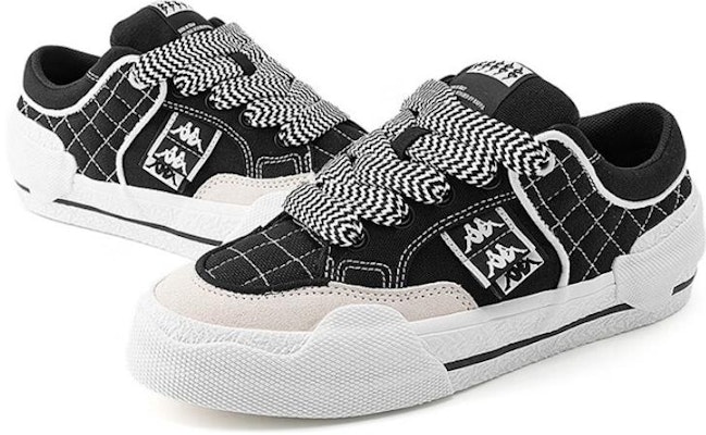 카파 블랙앤화이트 로우탑 (편안함) K0DY5CS26-990 Shop 카파 블랙앤화이트 로우탑 (편안함) K0DY5CS26-990