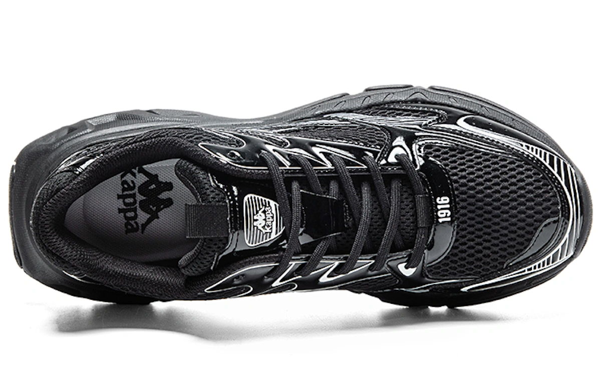 Kappa Casual Low-Top Running 'Black Breathable Trend'