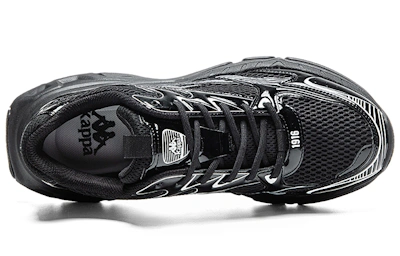 Kappa Casual Low-Top Running 'Black Breathable Trend'