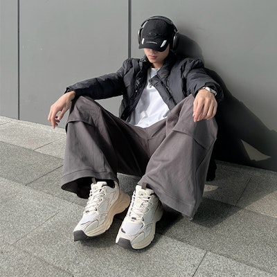 Sepatu Lari Rendah Kappa Santai 'Beige' K0DZ5MC14CJ-133 2