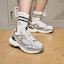 Sizing Kappa Kasut Lari Low-Top Kasual 'Kelabu Gaya Moden & Bernafas' K0DU5MG14CJ-149