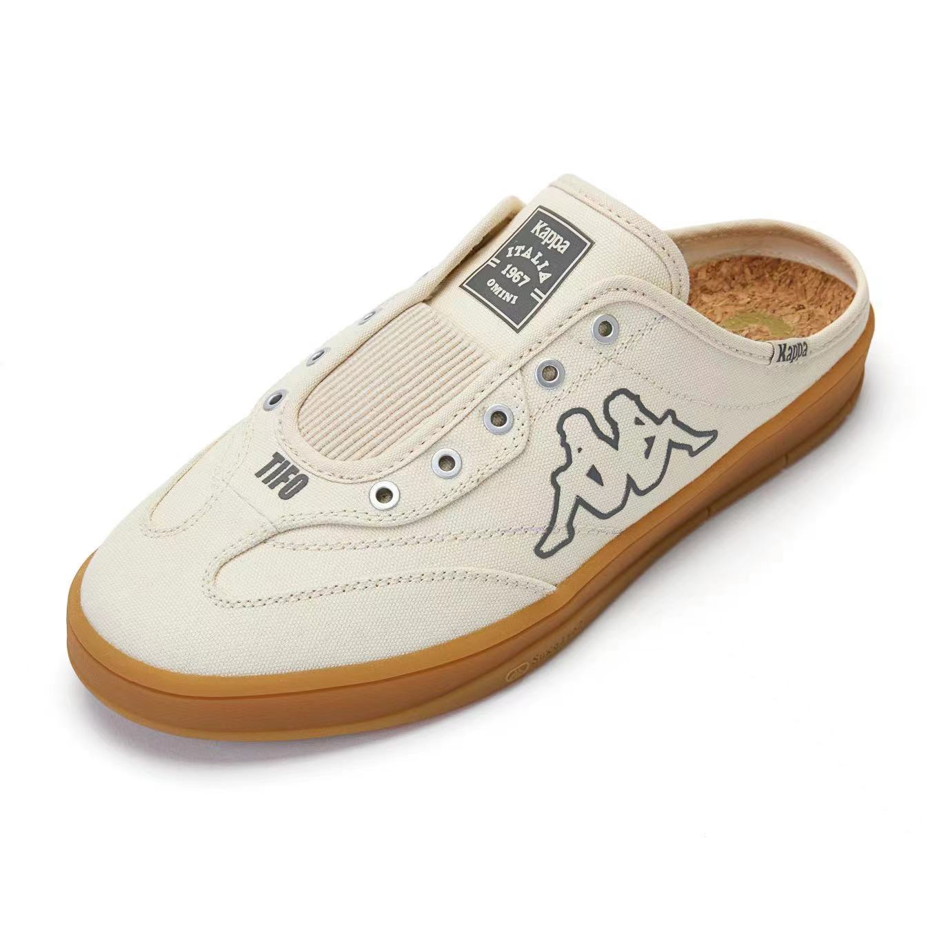 Kappa Casual Low Top Slides 'Beige' 圖 2