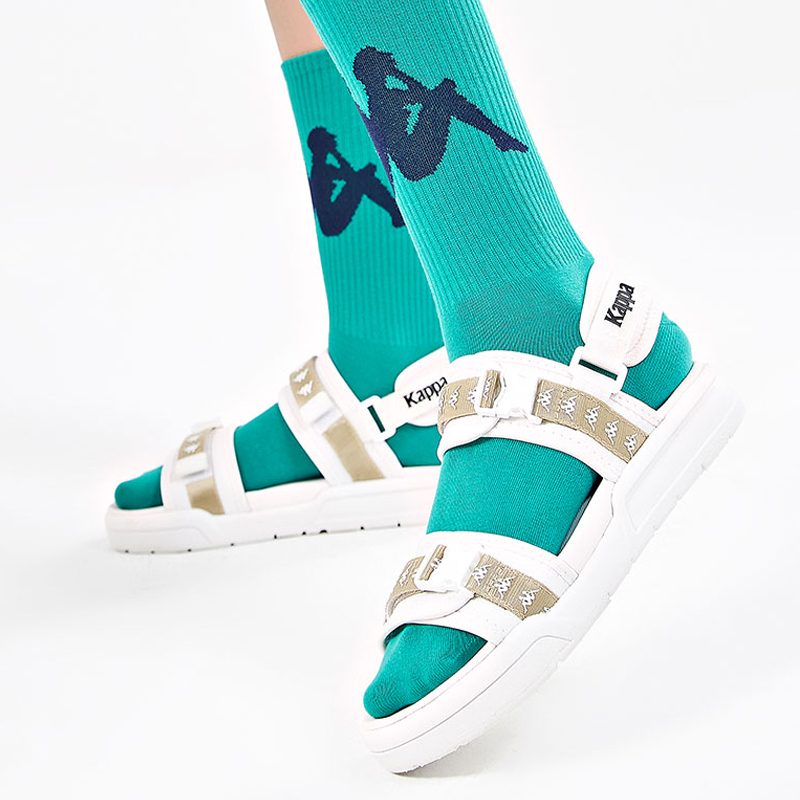 Kappa Casual Sandals 'White Unisex' 圖 5