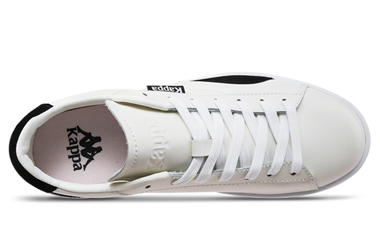 Kappa Casual Skate Sneakers 'White Black' 圖 2