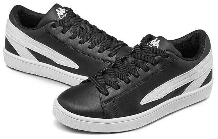 Kappa Casual Sneakers 'Black White' 圖 3
