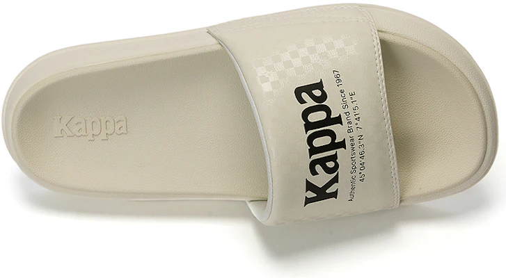 カッパ カジュアル スライド (ウィンターホワイト) K0CX5LT12-0106 Details for カッパ カジュアル スライド (ウィンターホワイト) K0CX5LT12-0106