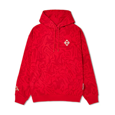 Kappa Chinese New Year Unisex Red Retro Sports Hoodie Sweater K0EW2MT39