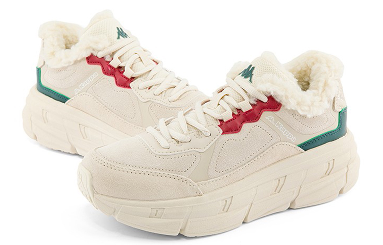Kappa Chunky 'White Green Fleece' 圖 2