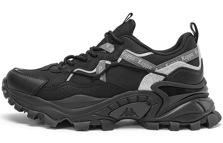 Kappa Chunky Sole 'Deconstructed Retro Dad Shoe Black Silver' K0C65MC08D-990