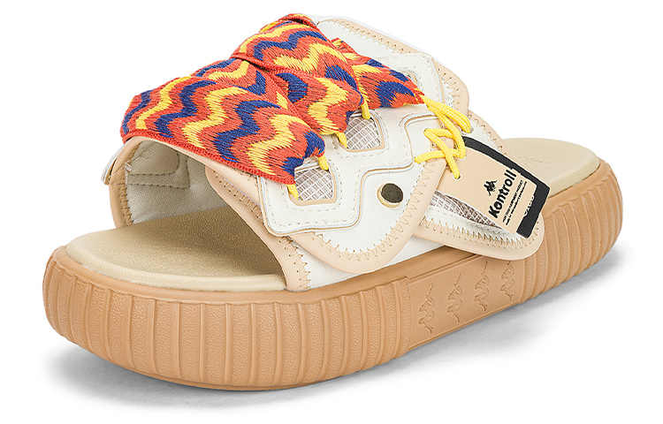 Kappa Chunky Velcro Breathable 'White Brown' 圖 2