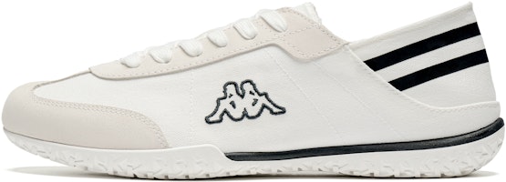 Kappa Classic Canvas Low 'Black and White' K0EX5BB03-012CCJ Kappa Classic Canvas Low 'Black and White' K0EX5BB03-012CCJ