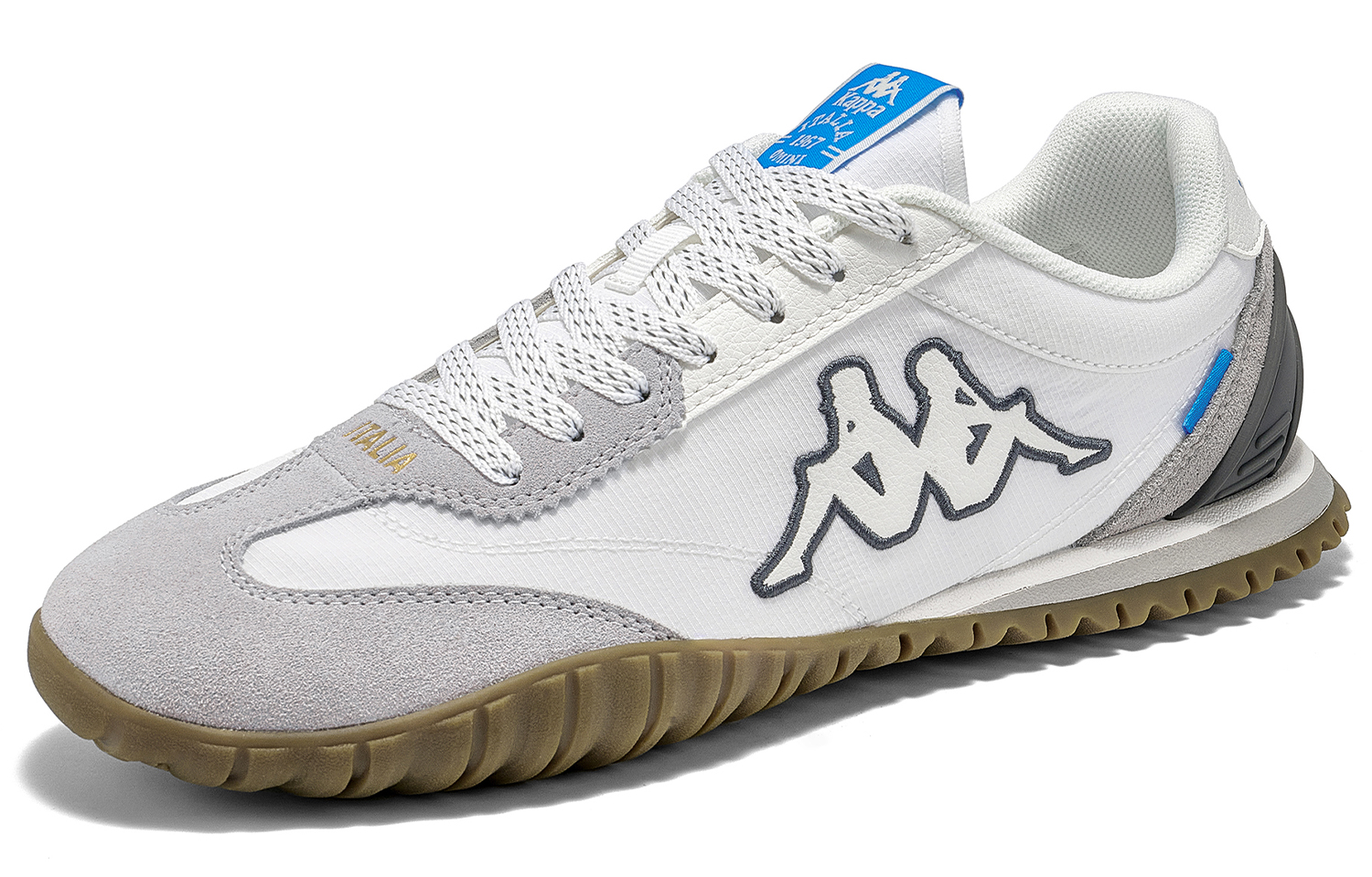 Lookbook カッパ クラシック ロー 'ホワイト グレー' K0EY5MM22-012 K0EY5MM22-012