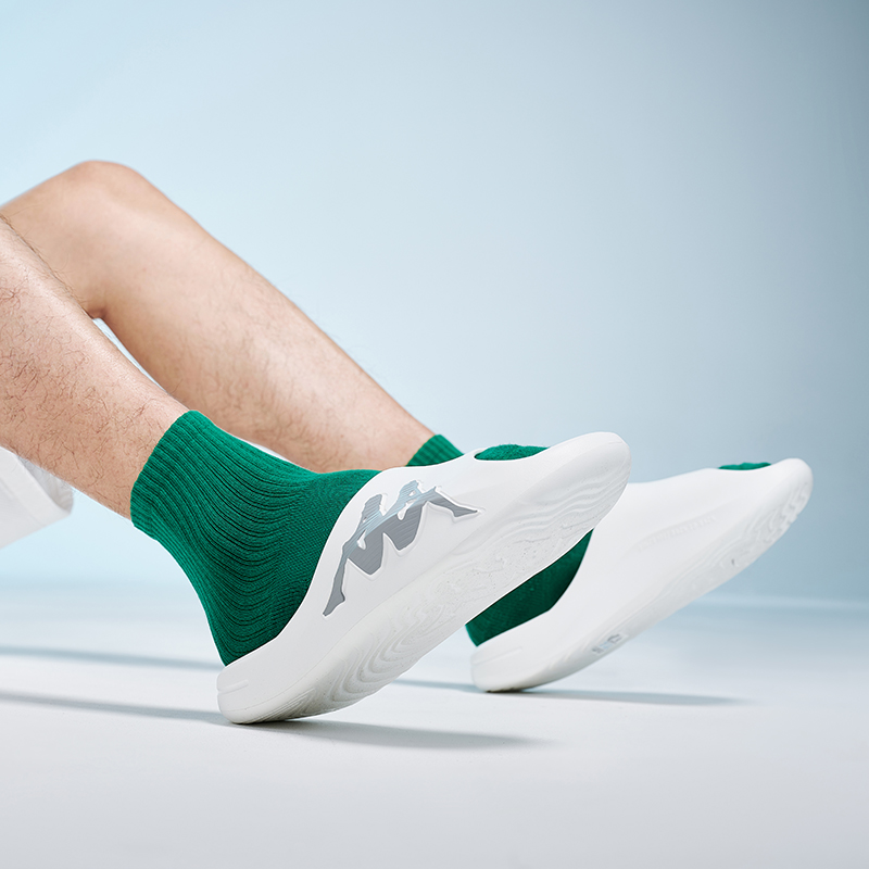 Kappa Classic Print Slides 'White Silver' 圖 7