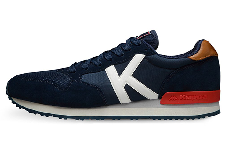 Kappa Classic Retro 'Deep Blue Patchwork'