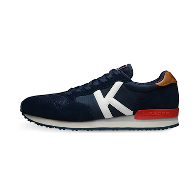 Kappa Classic Retro 'Deep Blue Patchwork'