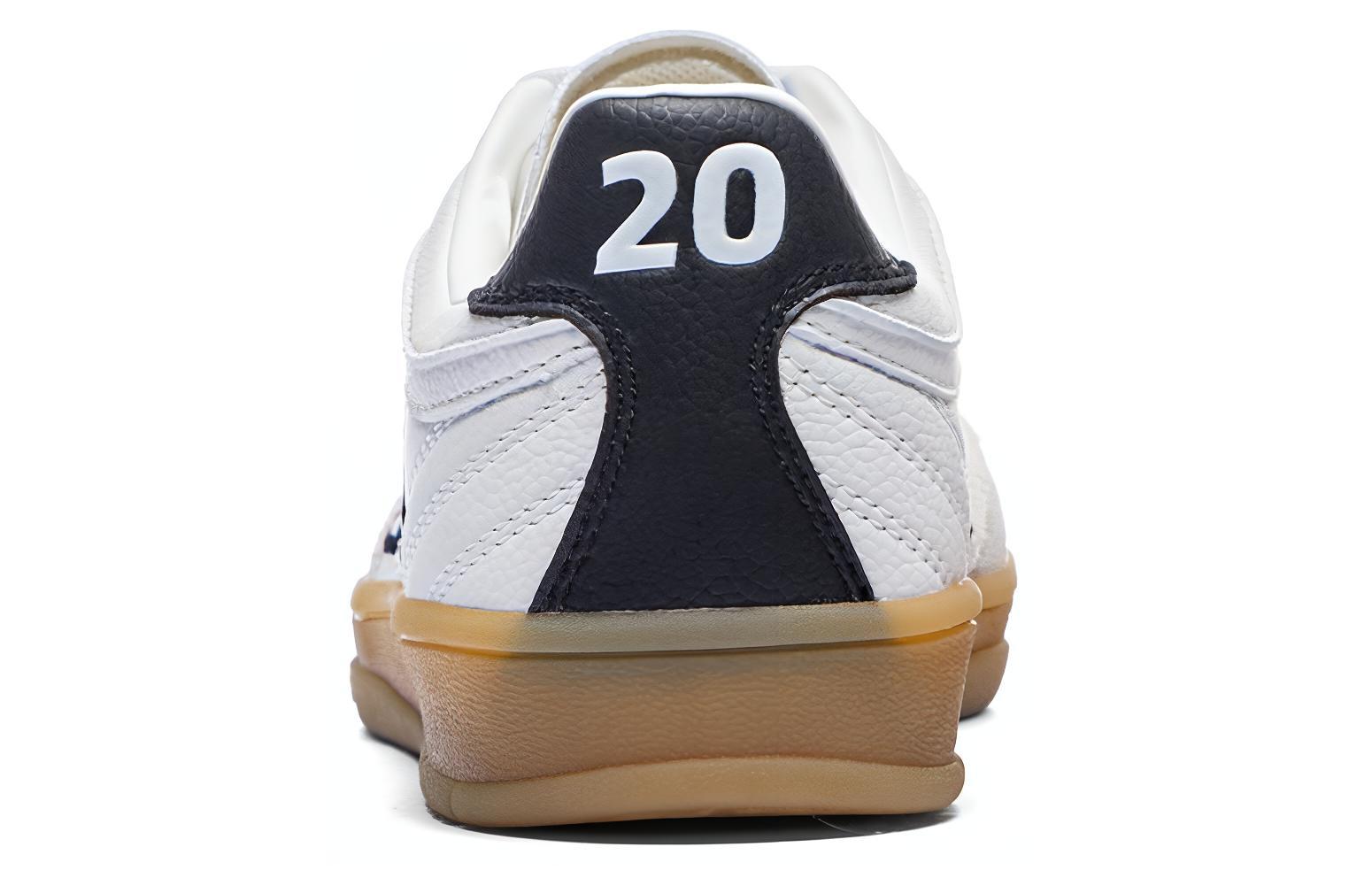Kappa Classic Retro Low 'White Black' 圖 5