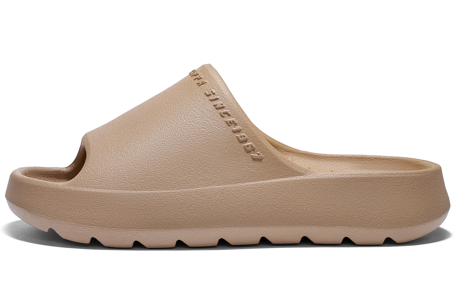 Buy Kappa 經典潮流 舒適透氣 防滑耐磨 靜音防臭一字拖鞋 男女款 棕色